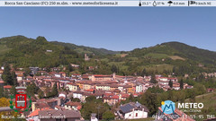 view from Rocca San Casciano on 2025-05-01