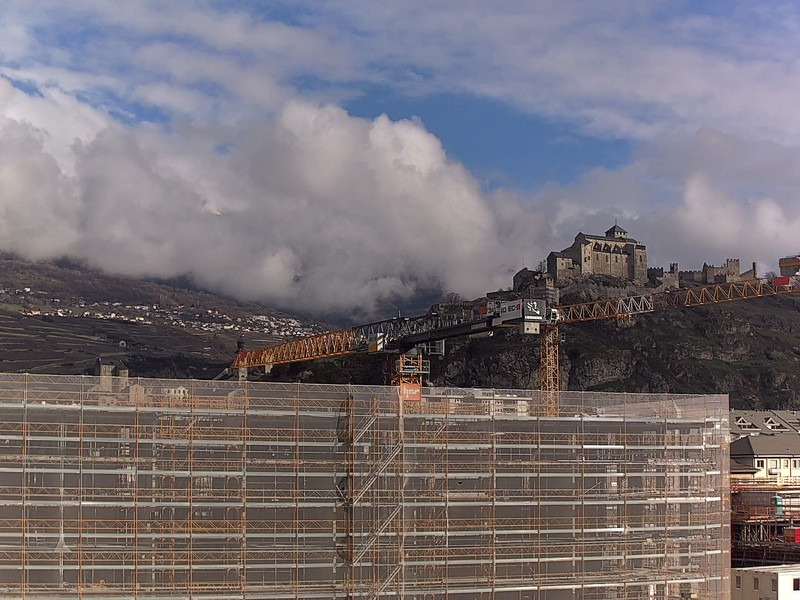 time-lapse frame, Sion - Industrie 17 webcam