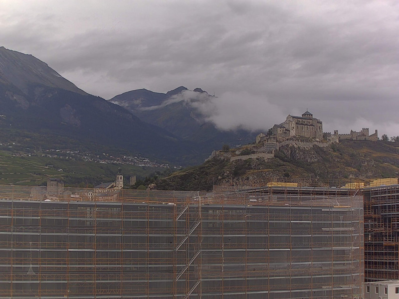 time-lapse frame, Sion - Industrie 17 webcam