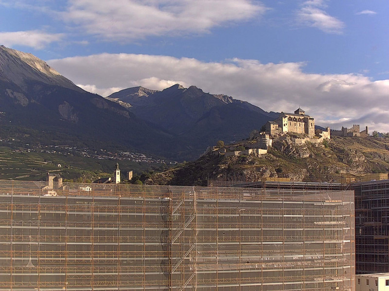 time-lapse frame, Sion - Industrie 17 webcam