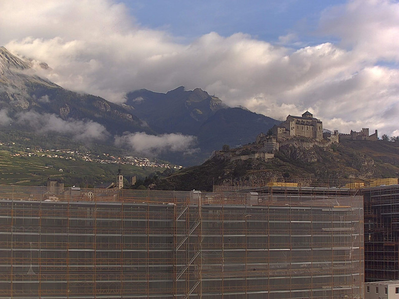 time-lapse frame, Sion - Industrie 17 webcam