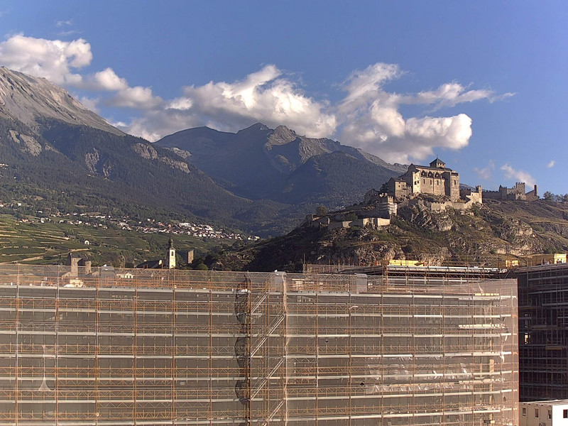 time-lapse frame, Sion - Industrie 17 webcam