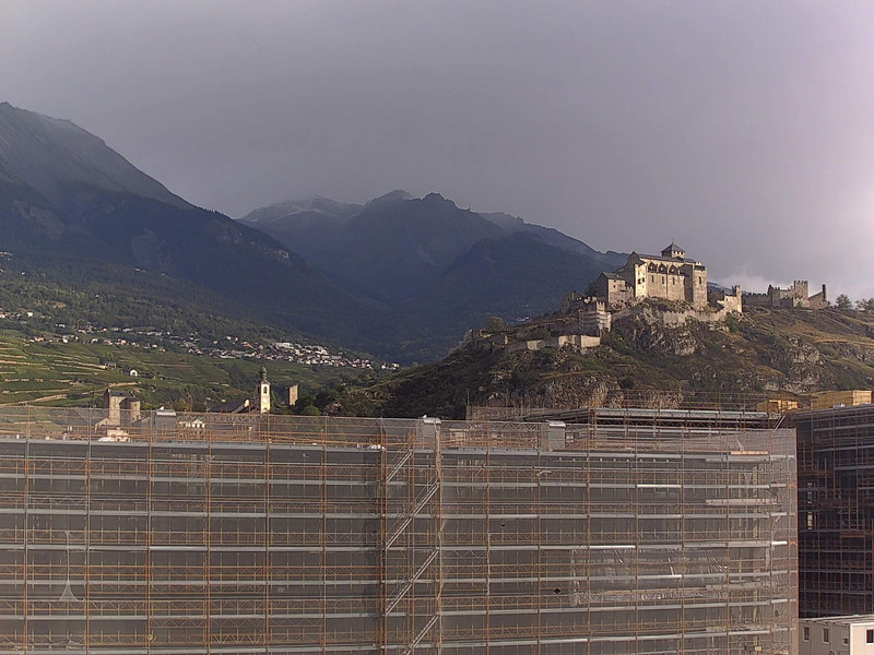 time-lapse frame, Sion - Industrie 17 webcam