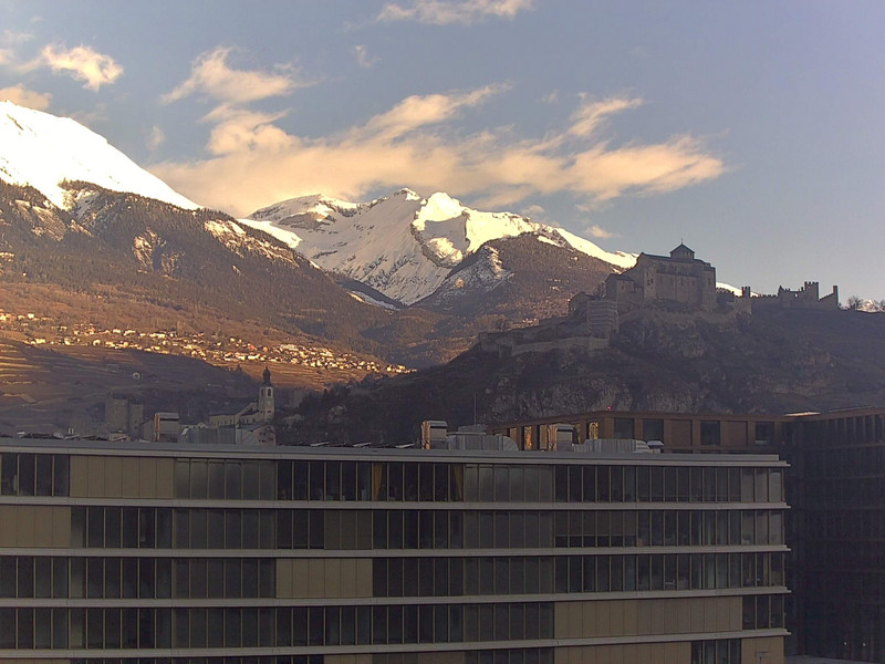 time-lapse frame, Sion - Industrie 17 webcam