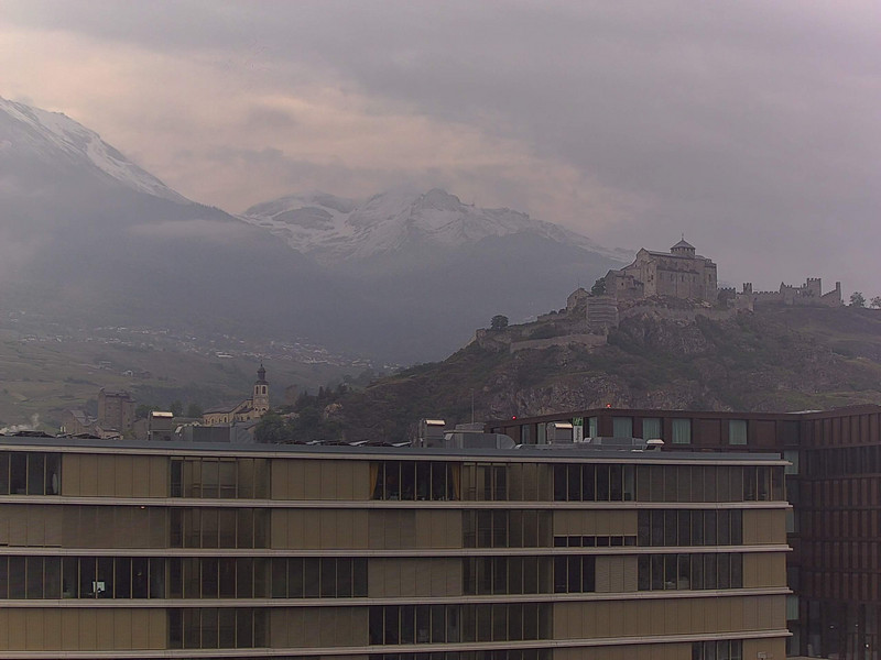 time-lapse frame, Sion - Industrie 17 webcam
