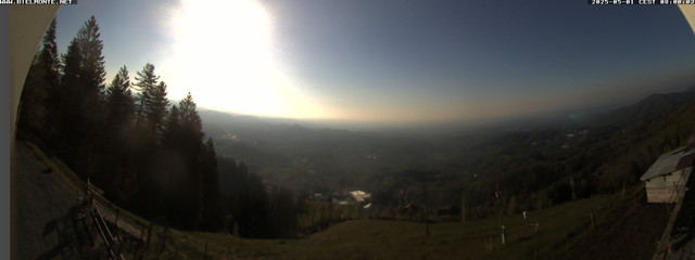 time-lapse frame, Oasi Zegna Cascina Pilota webcam