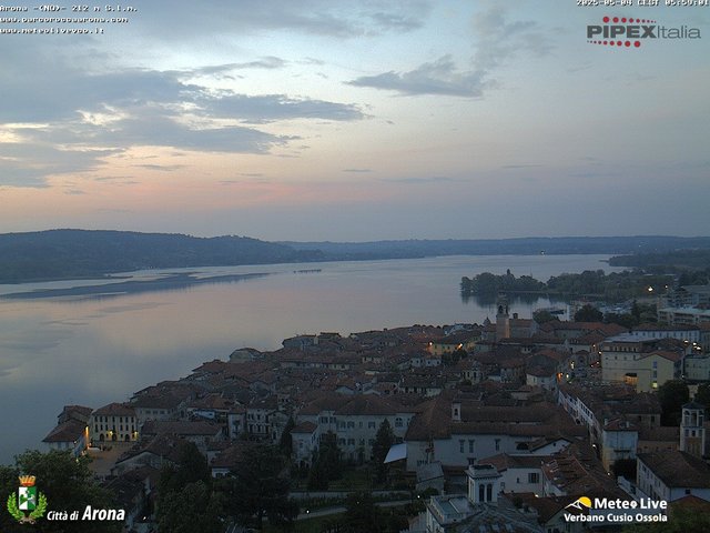 time-lapse frame, Arona webcam