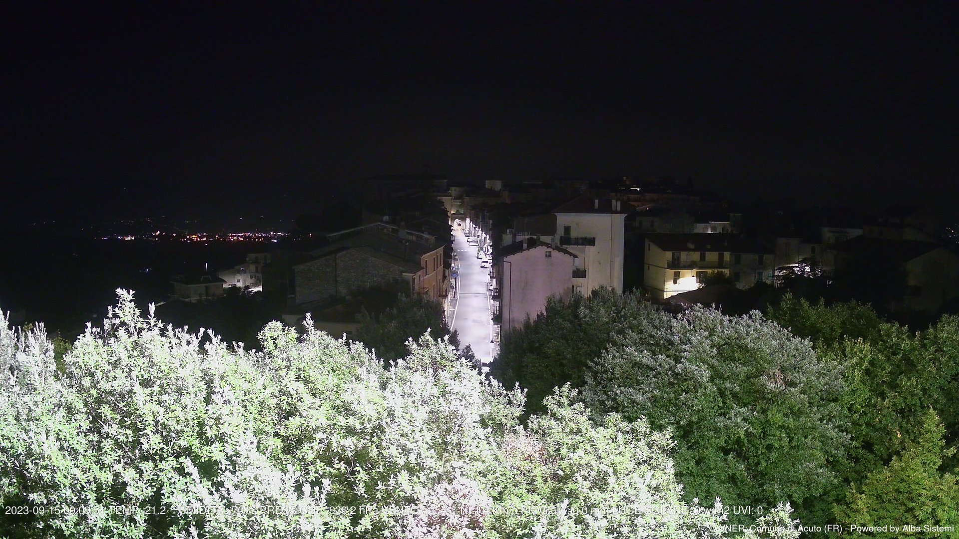 time-lapse frame, ACUTO webcam