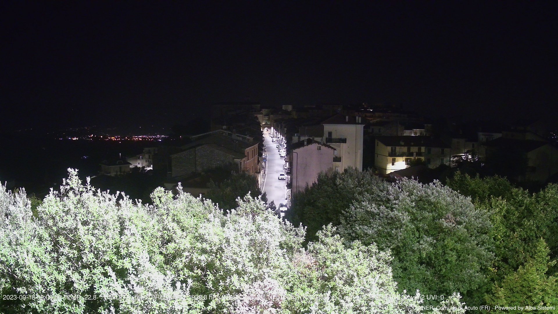time-lapse frame, ACUTO webcam