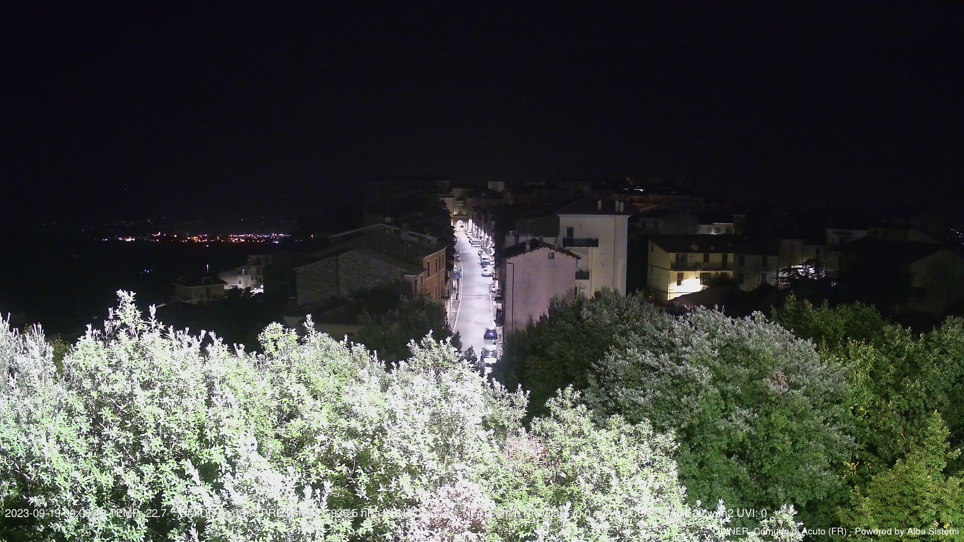 time-lapse frame, ACUTO webcam