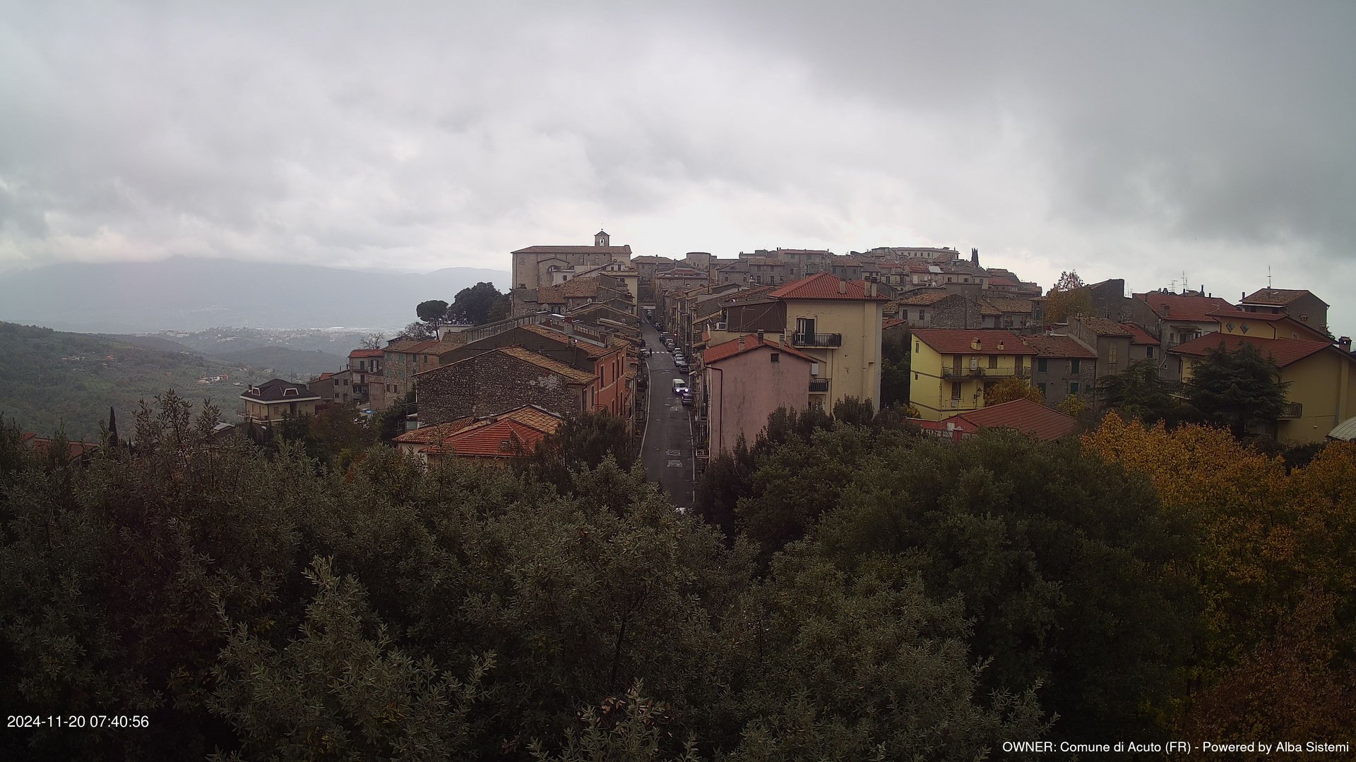 time-lapse frame, ACUTO webcam