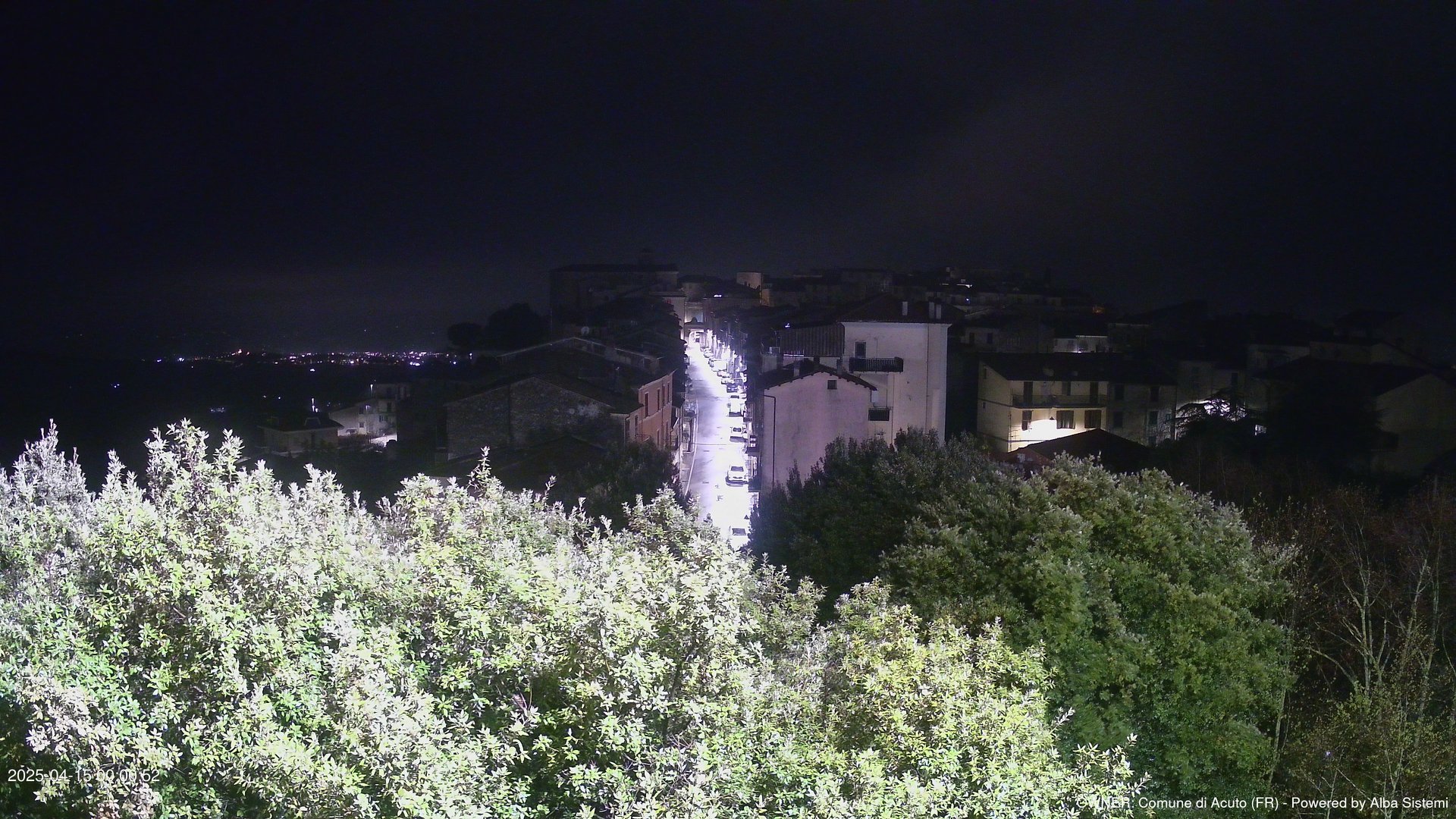 time-lapse frame, ACUTO webcam