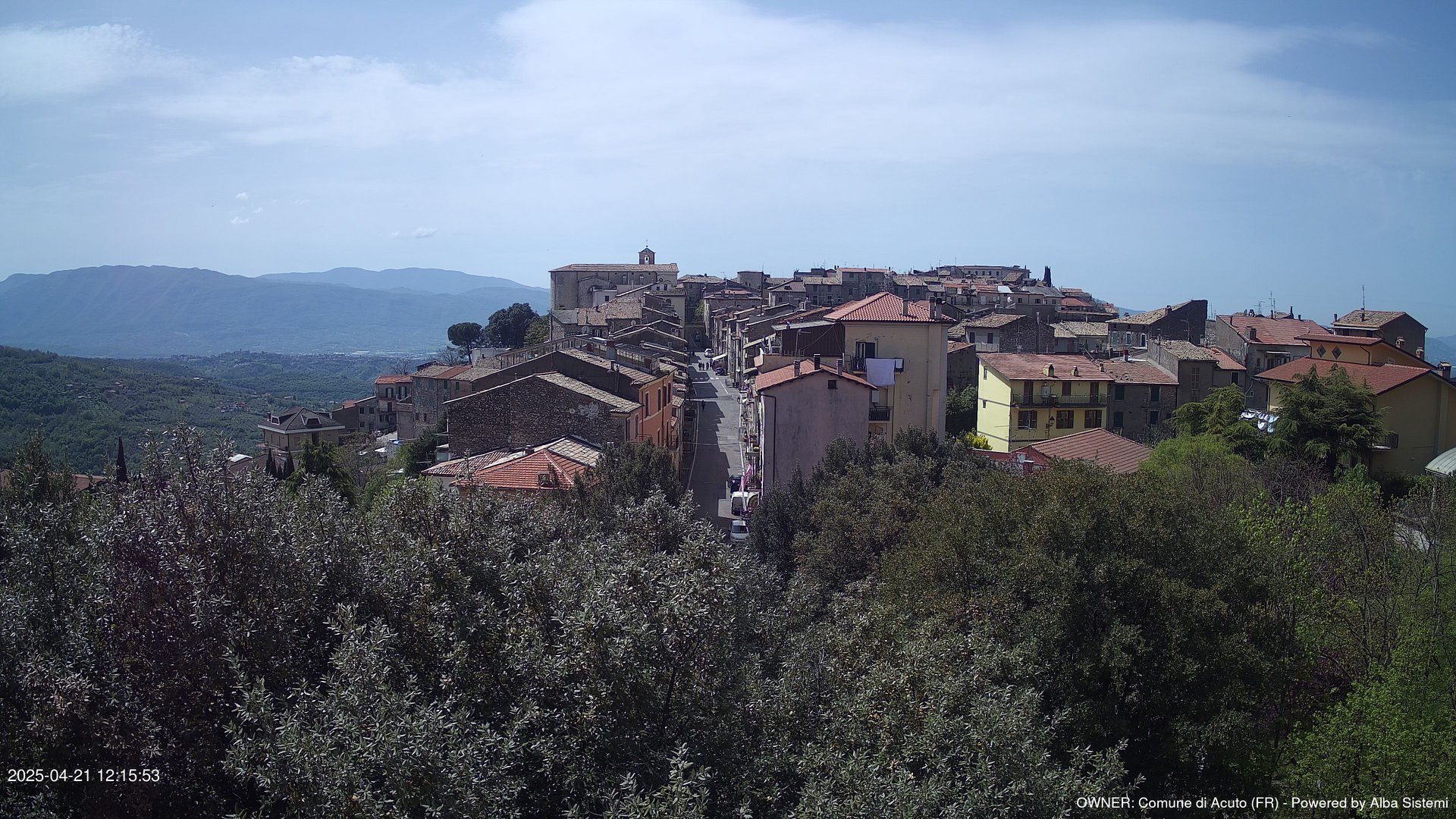 time-lapse frame, ACUTO webcam