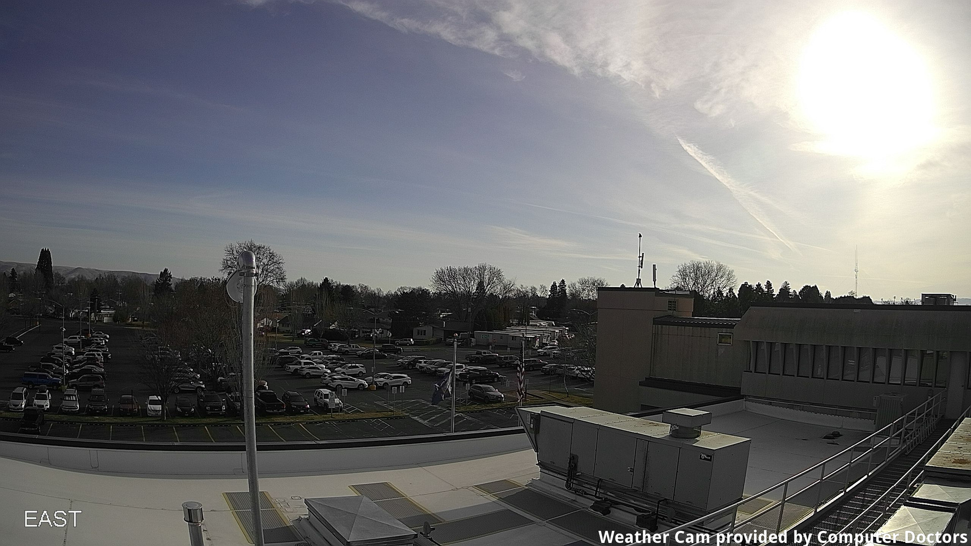 time-lapse frame, East webcam