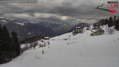 view from Alpe di Mera - Mera bassa on 2024-03-18