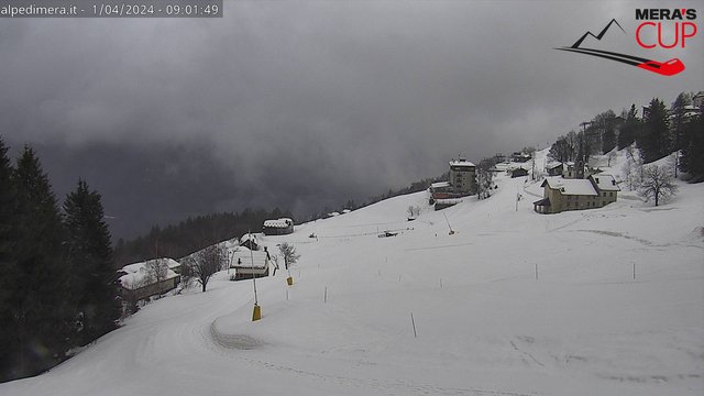 time-lapse frame, Alpe di Mera - Mera bassa webcam