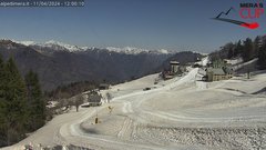 view from Alpe di Mera - Mera bassa on 2024-04-11