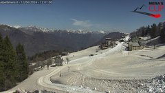 view from Alpe di Mera - Mera bassa on 2024-04-12