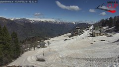 view from Alpe di Mera - Mera bassa on 2024-04-17