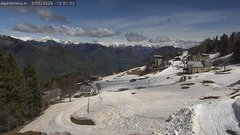 view from Alpe di Mera - Mera bassa on 2024-05-03