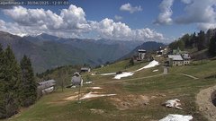 view from Alpe di Mera - Mera bassa on 2025-04-30