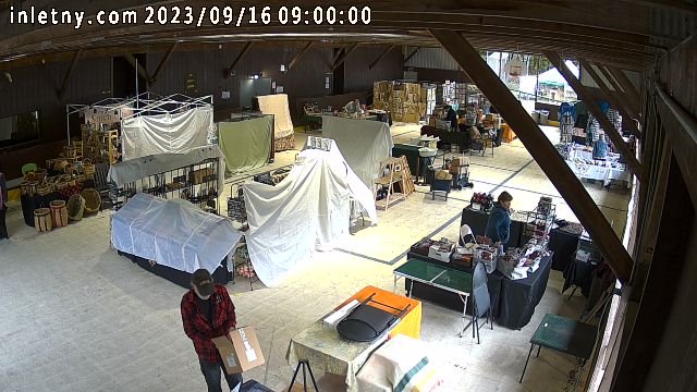 time-lapse frame, Inlet Fern Park Rink webcam