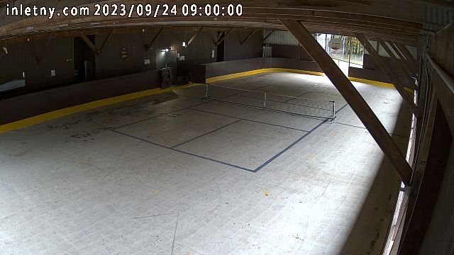 time-lapse frame, Inlet Fern Park Rink webcam