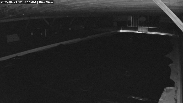 time-lapse frame, Inlet Fern Park Rink webcam