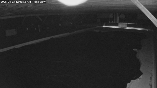 time-lapse frame, Inlet Fern Park Rink webcam