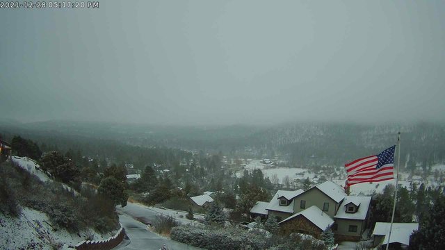 time-lapse frame, Elk 12-28-21 webcam