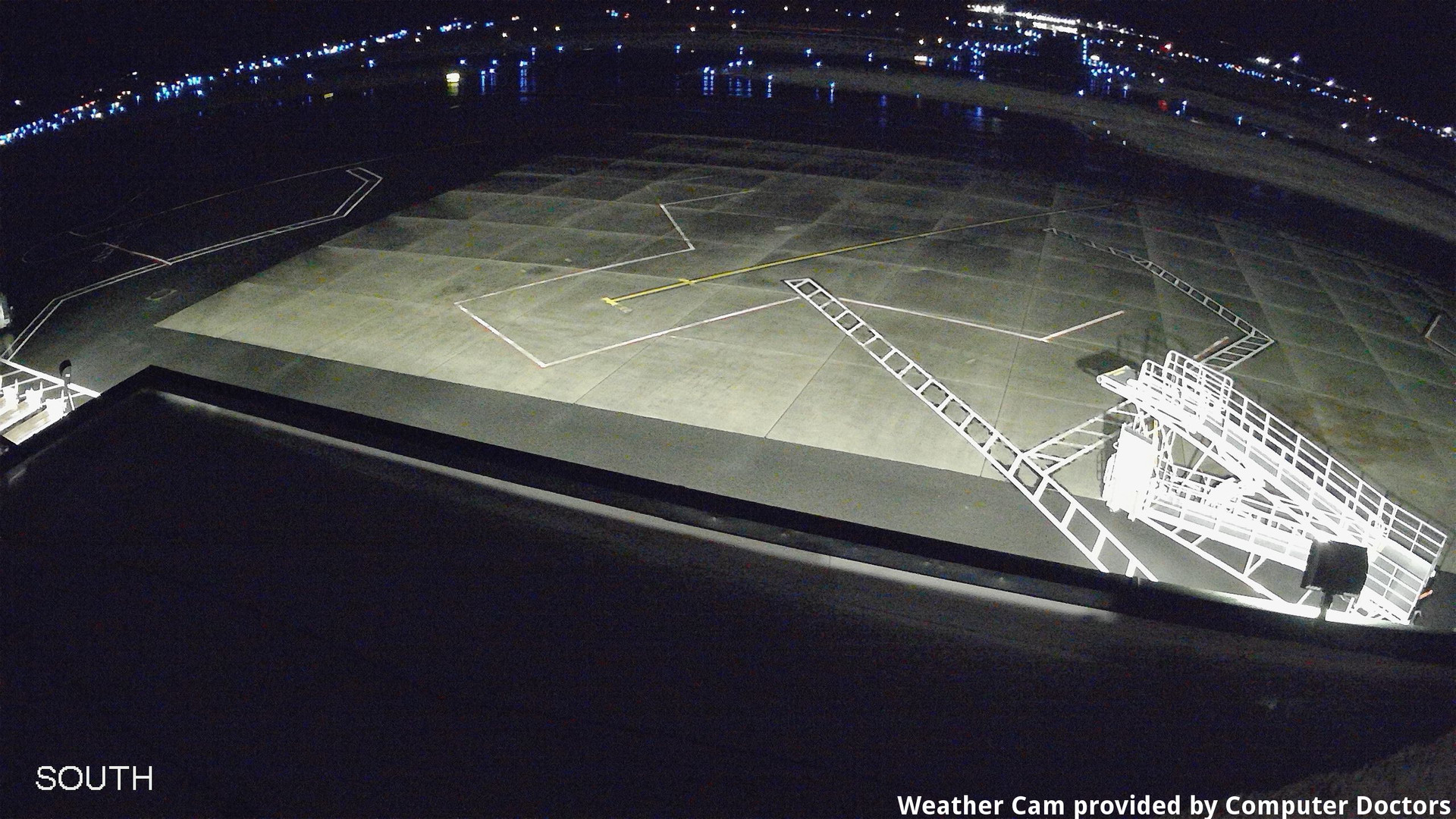 time-lapse frame, South webcam