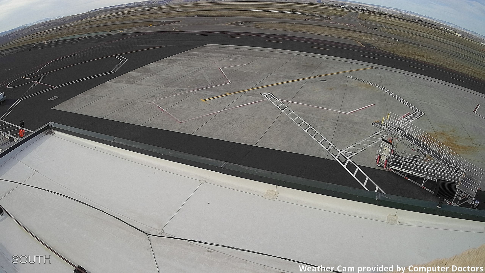 time-lapse frame, South webcam