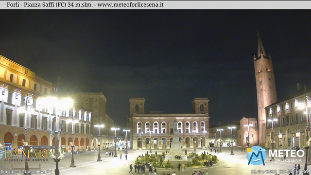 time-lapse frame, Forlì - Piazza Saffi webcam