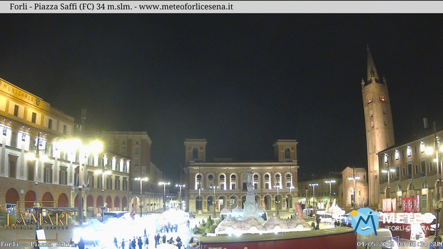 time-lapse frame, Forlì - Piazza Saffi webcam