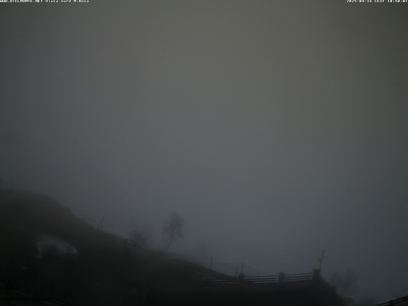 time-lapse frame, Bielmonte M. Marca vista M. Rosa e Valsessera webcam