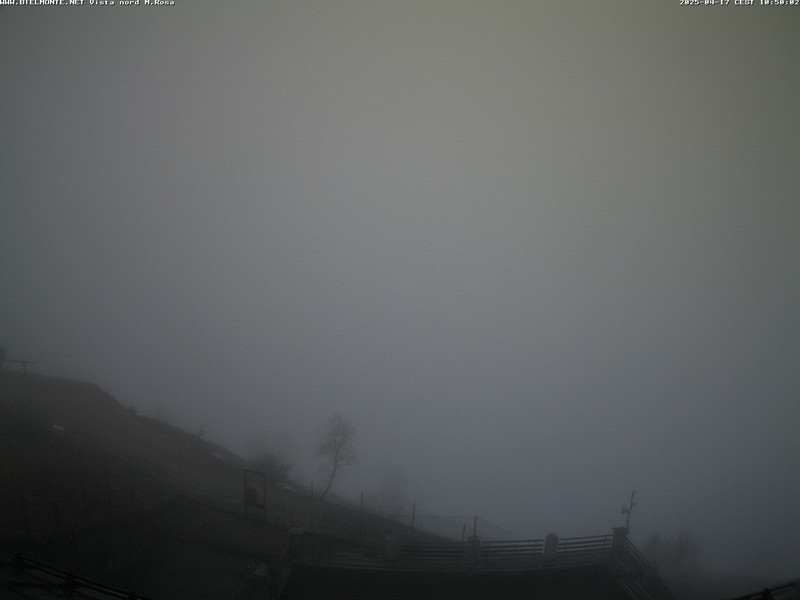 time-lapse frame, Bielmonte M. Marca vista M. Rosa e Valsessera webcam