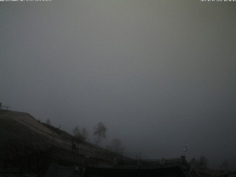 time-lapse frame, Bielmonte M. Marca vista M. Rosa e Valsessera webcam