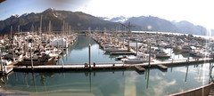 view from Seward Harbor on 2023-09-19