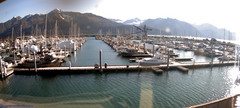 view from Seward Harbor on 2023-09-26