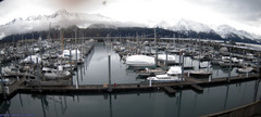 view from Seward Harbor on 2024-04-12