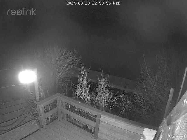 time-lapse frame, Convict Lake Marina webcam