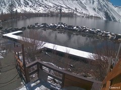 view from Convict Lake Marina on 2024-04-01
