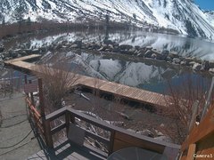 view from Convict Lake Marina on 2024-04-03