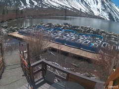 view from Convict Lake Marina on 2024-04-15