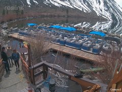 view from Convict Lake Marina on 2024-04-20