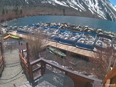 view from Convict Lake Marina on 2024-04-23