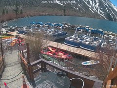 view from Convict Lake Marina on 2024-04-30