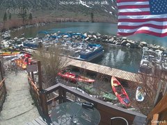 view from Convict Lake Marina on 2024-05-01