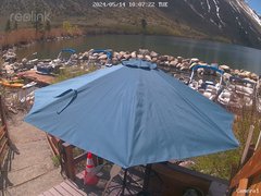 view from Convict Lake Marina on 2024-05-14