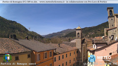 view from Portico di Romagna on 2025-04-11